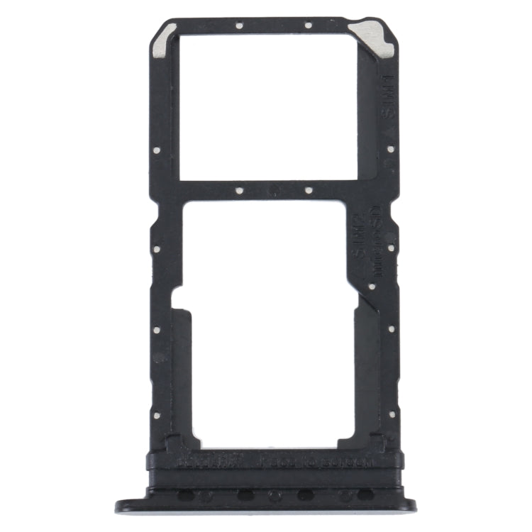 For OPPO A57 5G / A77 5G / K10 5G SIM Card Tray + SIM / Micro SD Card Tray (Black) - Card Tray by buy2fix | Online Shopping UK | buy2fix