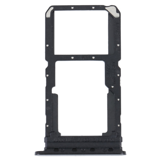 For OPPO A57 5G / A77 5G / K10 5G SIM Card Tray + SIM / Micro SD Card Tray (Black) - Card Tray by buy2fix | Online Shopping UK | buy2fix