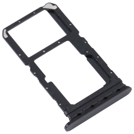 For OPPO A57 5G / A77 5G / K10 5G SIM Card Tray + SIM / Micro SD Card Tray (Black) - Card Tray by buy2fix | Online Shopping UK | buy2fix