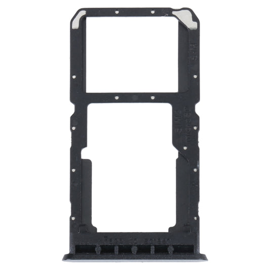 For OPPO A96 China SIM Card Tray + SIM / Micro SD Card Tray (Black) - Card Tray by buy2fix | Online Shopping UK | buy2fix