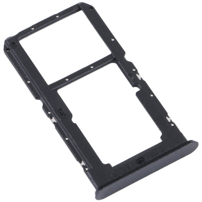 For OPPO A96 China SIM Card Tray + SIM / Micro SD Card Tray (Black) - Card Tray by buy2fix | Online Shopping UK | buy2fix