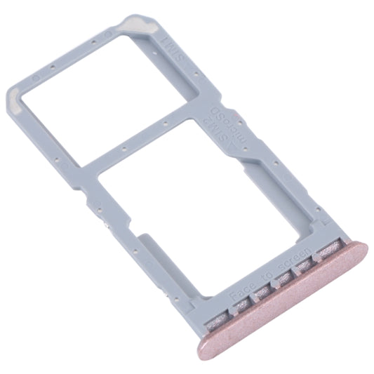 For OPPO A96 China SIM Card Tray + SIM / Micro SD Card Tray (Pink) - Card Tray by buy2fix | Online Shopping UK | buy2fix