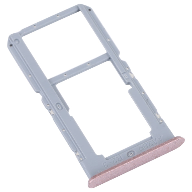 For OPPO A96 China SIM Card Tray + SIM / Micro SD Card Tray (Pink) - Card Tray by buy2fix | Online Shopping UK | buy2fix