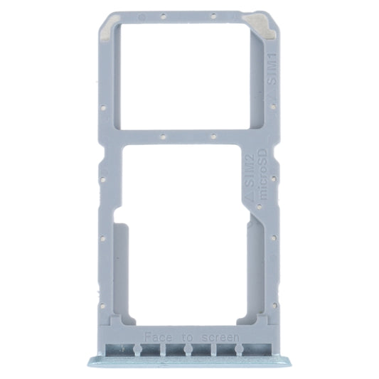 For OPPO A96 China SIM Card Tray + SIM / Micro SD Card Tray (Green) - Card Tray by buy2fix | Online Shopping UK | buy2fix