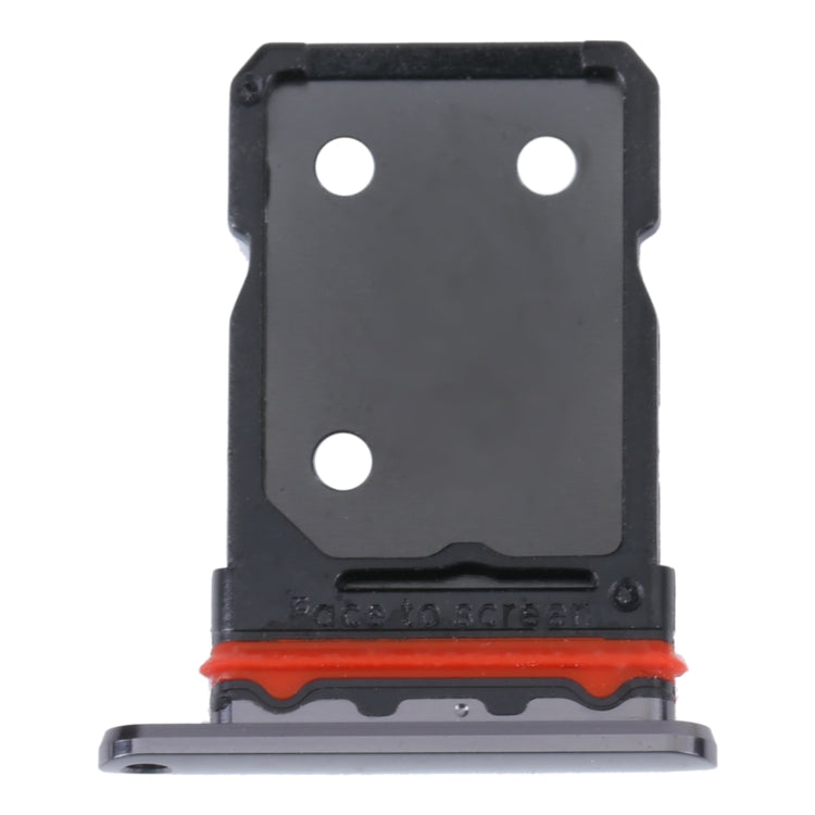 For OPPO Find X5 Pro / Find X5 SIM Card Tray + SIM Card Tray (Black) - Card Tray by buy2fix | Online Shopping UK | buy2fix