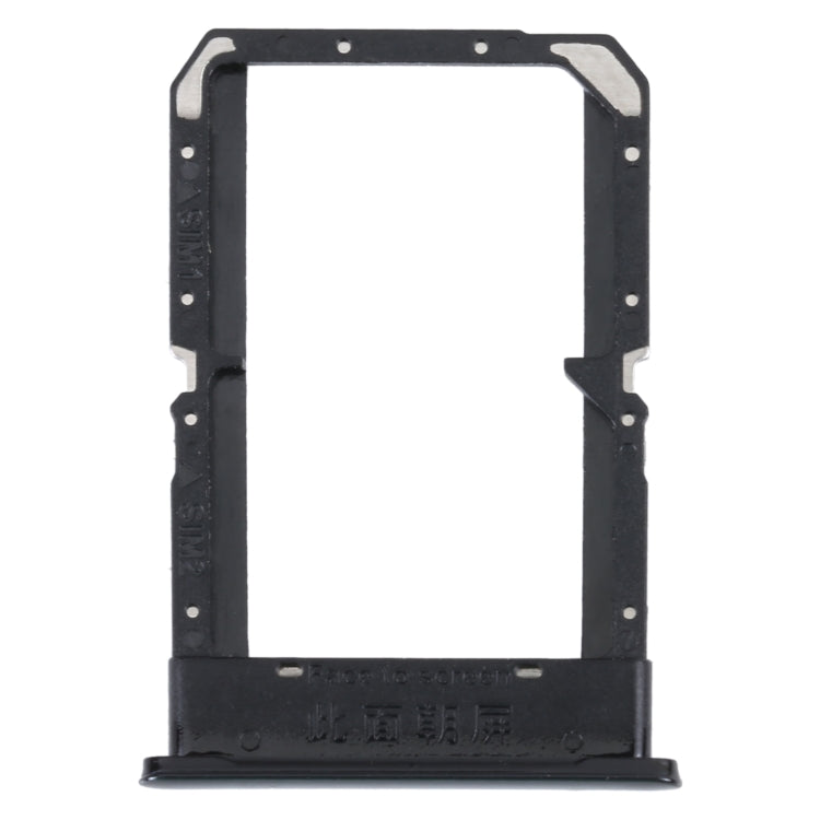 For OPPO K10 4G SIM Card Tray + SIM Card Tray (Black) - Card Tray by buy2fix | Online Shopping UK | buy2fix