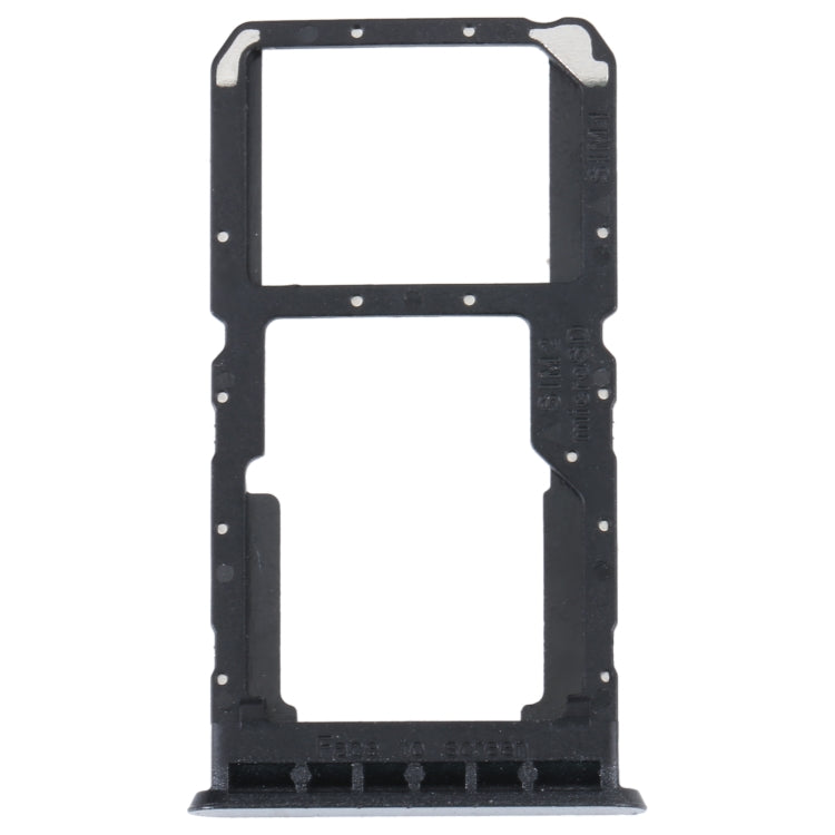 For OPPO A96 4G SIM Card Tray + SIM / Micro SD Card Tray (Black) - Card Tray by buy2fix | Online Shopping UK | buy2fix