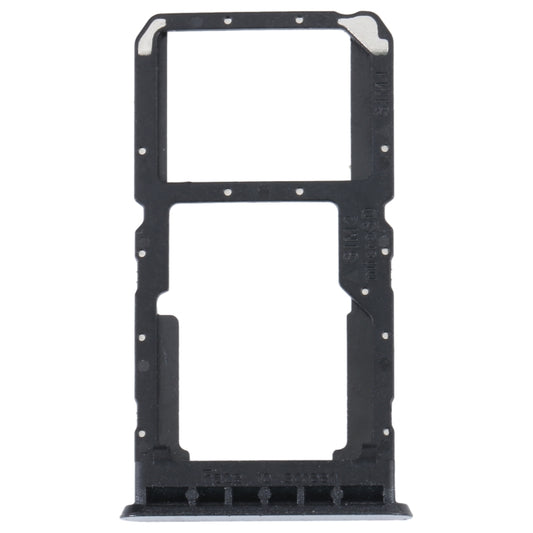 For OPPO A96 4G SIM Card Tray + SIM / Micro SD Card Tray (Black) - Card Tray by buy2fix | Online Shopping UK | buy2fix