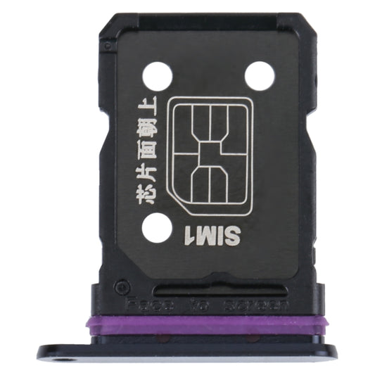 For OPPO Reno8 Pro+ / Reno8 Pro 5G / Reno8 Pro China SIM Card Tray + SIM Card Tray (Black) - Card Tray by buy2fix | Online Shopping UK | buy2fix