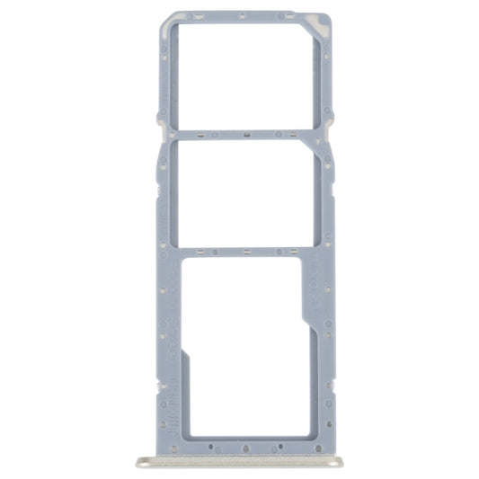 For OPPO A17 SIM Card Tray + SIM Card Tray + Micro SD Card Tray (Gold) - Card Tray by buy2fix | Online Shopping UK | buy2fix