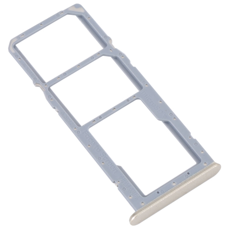 For OPPO A17 SIM Card Tray + SIM Card Tray + Micro SD Card Tray (Gold) - Card Tray by buy2fix | Online Shopping UK | buy2fix