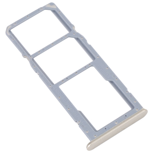 For OPPO A17 SIM Card Tray + SIM Card Tray + Micro SD Card Tray (Gold) - Card Tray by buy2fix | Online Shopping UK | buy2fix