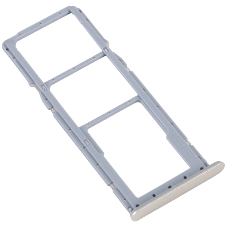 For OPPO A17 SIM Card Tray + SIM Card Tray + Micro SD Card Tray (Gold) - Card Tray by buy2fix | Online Shopping UK | buy2fix