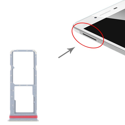 For vivo Y35 4G SIM Card Tray + SIM Card Tray + Micro SD Card Tray (Gold) - Card Tray by buy2fix | Online Shopping UK | buy2fix