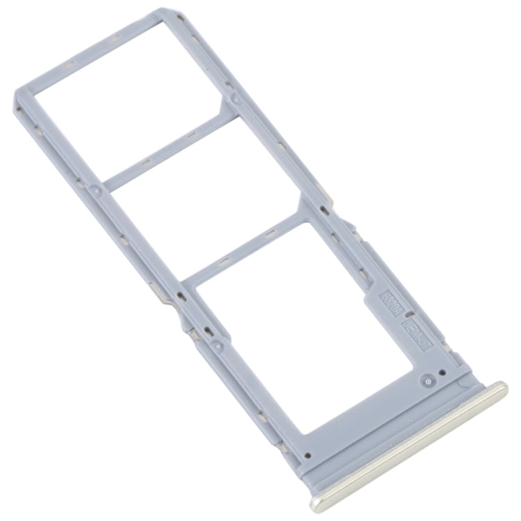 For vivo Y16 SIM Card Tray + SIM Card Tray + Micro SD Card Tray (Yellow) - Card Tray by buy2fix | Online Shopping UK | buy2fix