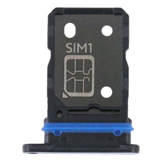 For vivo S15e SIM Card Tray + SIM Card Tray (Black) - Card Tray by buy2fix | Online Shopping UK | buy2fix