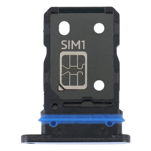 For vivo S15e SIM Card Tray + SIM Card Tray (Blue) - Card Tray by buy2fix | Online Shopping UK | buy2fix