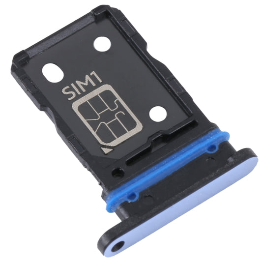 For vivo S15e SIM Card Tray + SIM Card Tray (Blue) - Card Tray by buy2fix | Online Shopping UK | buy2fix