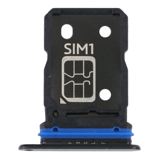 For vivo X80 SIM Card Tray + SIM Card Tray (Black) - Card Tray by buy2fix | Online Shopping UK | buy2fix