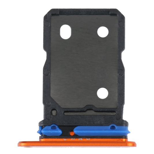 For vivo X80 SIM Card Tray + SIM Card Tray (Orange) - Card Tray by buy2fix | Online Shopping UK | buy2fix