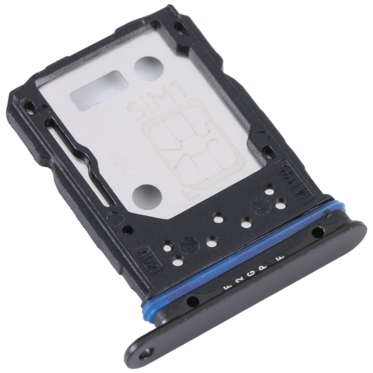 For vivo S15 SIM Card Tray + SIM Card Tray (Black) - Card Tray by buy2fix | Online Shopping UK | buy2fix