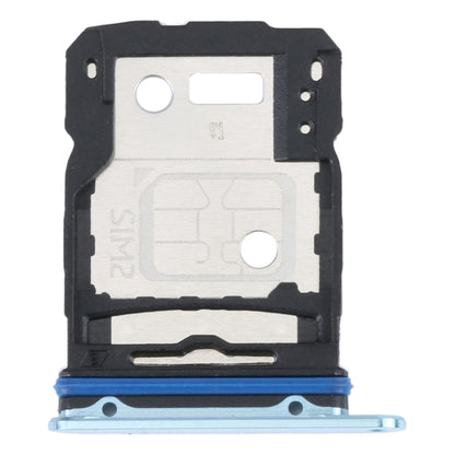For vivo S15 SIM Card Tray + SIM Card Tray (Green) - Card Tray by buy2fix | Online Shopping UK | buy2fix