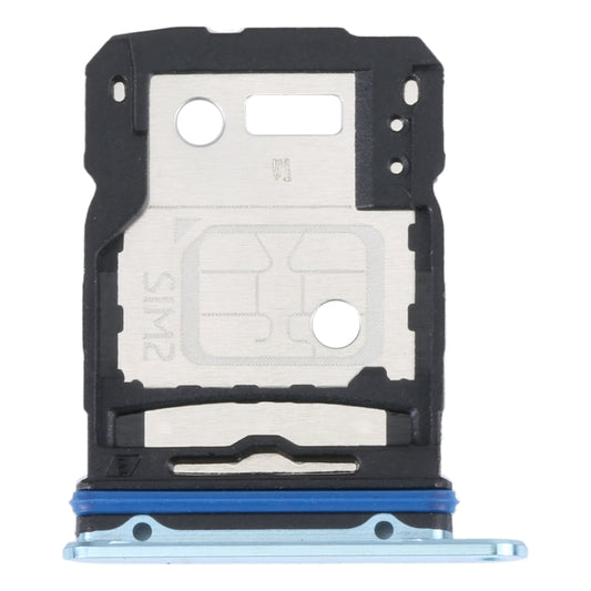For vivo S15 SIM Card Tray + SIM Card Tray (Green) - Card Tray by buy2fix | Online Shopping UK | buy2fix