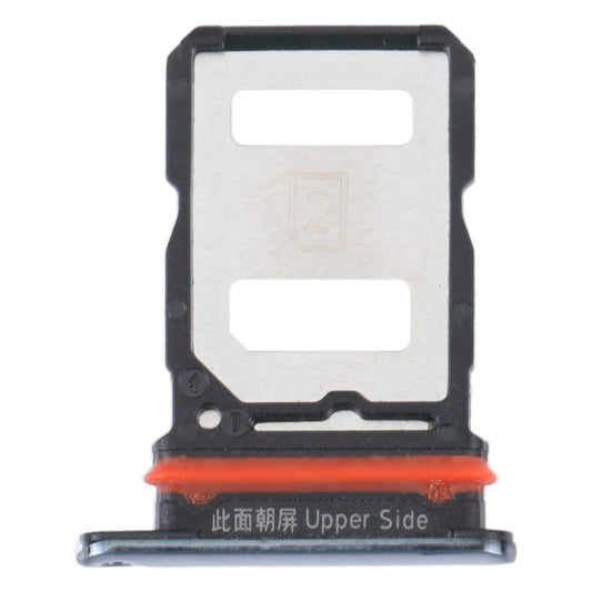 For vivo S7 / V20 Pro SIM Card Tray + SIM Card Tray (Black) - Card Tray by buy2fix | Online Shopping UK | buy2fix