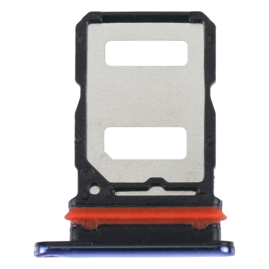 For vivo S7 / V20 Pro SIM Card Tray + SIM Card Tray (Blue) - Card Tray by buy2fix | Online Shopping UK | buy2fix
