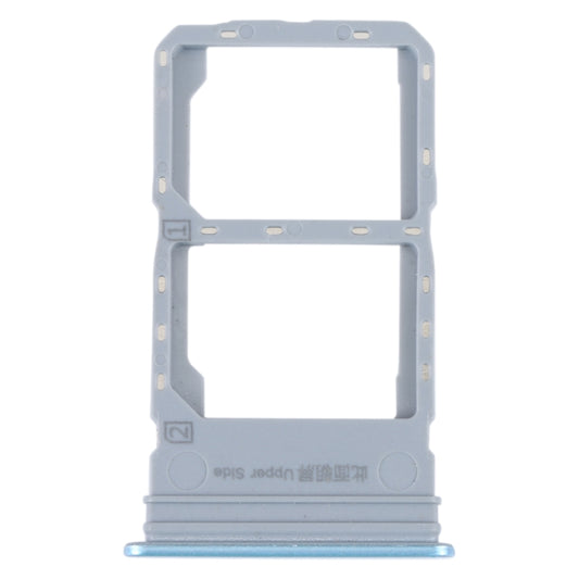 For vivo Y55S 5G SIM Card Tray + SIM Card Tray (Blue) - Card Tray by buy2fix | Online Shopping UK | buy2fix