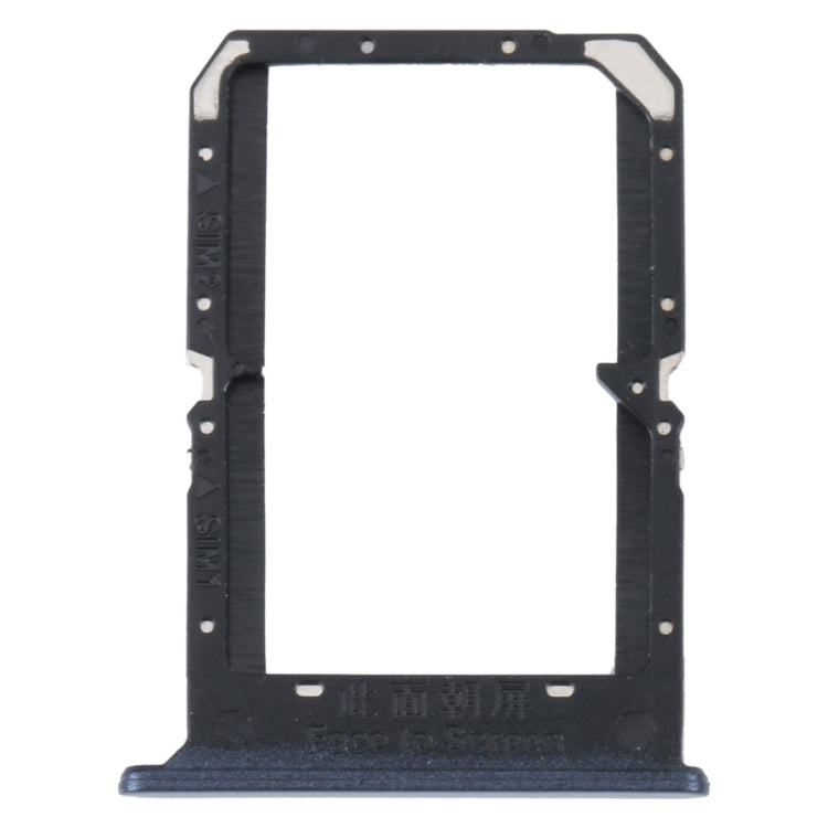 For Realme 9 Pro+ SIM Card Tray + SIM Card Tray (Black) - Card Tray by buy2fix | Online Shopping UK | buy2fix