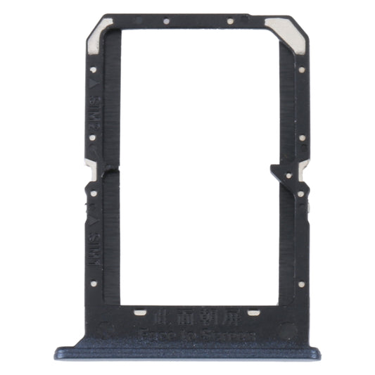 For Realme 9 Pro+ SIM Card Tray + SIM Card Tray (Black) - Card Tray by buy2fix | Online Shopping UK | buy2fix