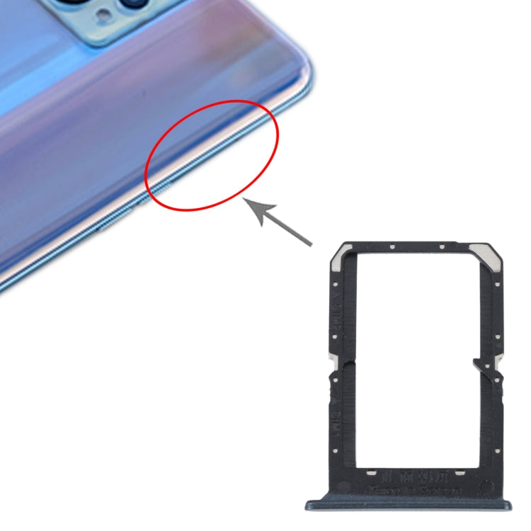 For Realme 9 Pro+ SIM Card Tray + SIM Card Tray (Green) - Card Tray by buy2fix | Online Shopping UK | buy2fix
