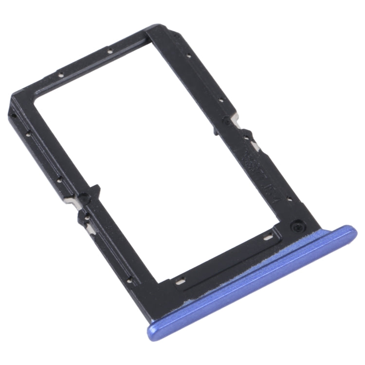 For Realme 9 Pro+ SIM Card Tray + SIM Card Tray (Blue) - Card Tray by buy2fix | Online Shopping UK | buy2fix