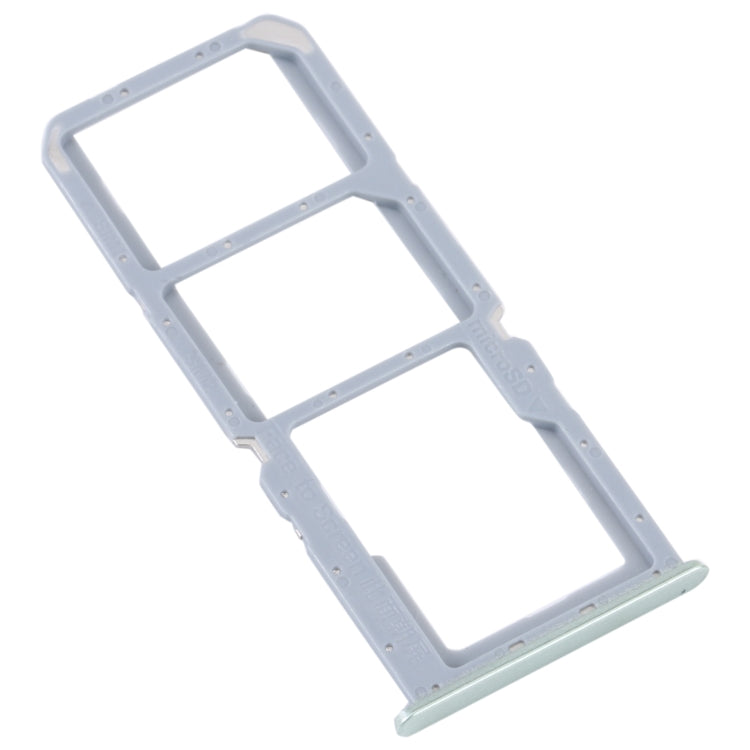 For Realme C30 SIM Card Tray + SIM Card Tray + Micro SD Card Tray (Green) - Card Tray by buy2fix | Online Shopping UK | buy2fix