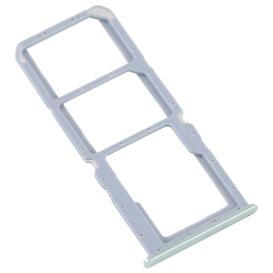 For Realme C30 SIM Card Tray + SIM Card Tray + Micro SD Card Tray (Green) - Card Tray by buy2fix | Online Shopping UK | buy2fix