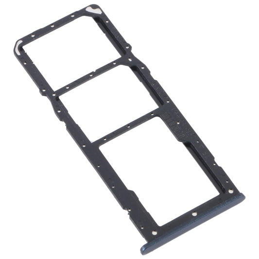 For Realme C31 SIM Card Tray + SIM Card Tray + Micro SD Card Tray (Black) - Card Tray by buy2fix | Online Shopping UK | buy2fix