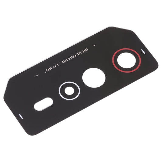For Asus ROG Phone 6 AI2201-C AI2201-F Back Camera Lens (Black Red) - Camera by buy2fix | Online Shopping UK | buy2fix