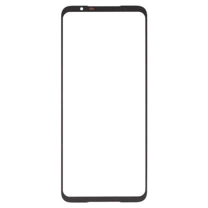 For Asus ROG Phone 5S / 5S Pro ZS676KS Front Screen Outer Glass Lens with OCA Optically Clear Adhesive (Black) - Outer Glass Lens by buy2fix | Online Shopping UK | buy2fix