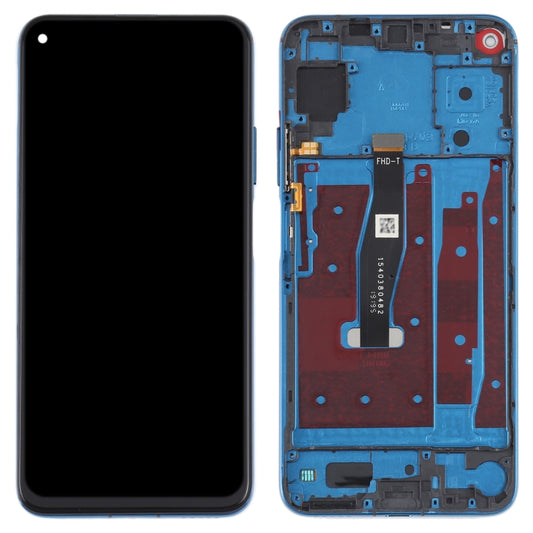 Original LCD Screen For Honor 20 / Huawei Nova 5T Digitizer Full Assembly with Frame(Green) - LCD Screen by buy2fix | Online Shopping UK | buy2fix