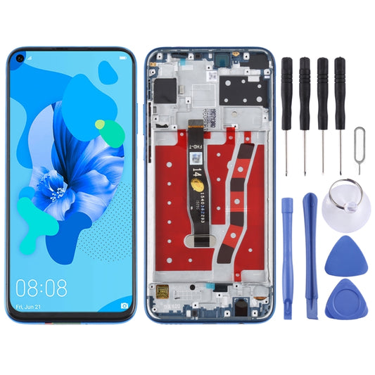 Original LCD Screen For Huawei P20 Lite 2019 Digitizer Full Assembly with Frame (Blue) - LCD Screen by buy2fix | Online Shopping UK | buy2fix