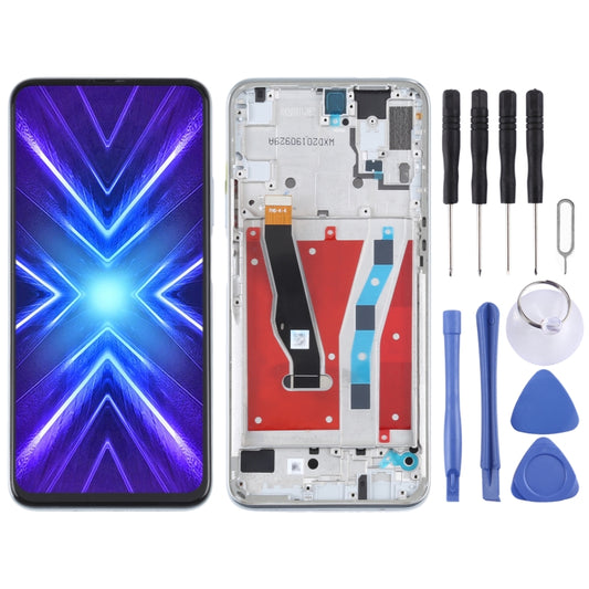 Original LCD Screen For Honor 9X Pro / Huawei Y9s Digitizer Full Assembly with Frame (Silver) - LCD Screen by buy2fix | Online Shopping UK | buy2fix