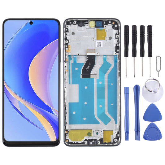 Original LCD Screen For Huawei Nova Y90 / Enjoy 50 Pro Digitizer Full Assembly with Frame(Black) - LCD Screen by buy2fix | Online Shopping UK | buy2fix