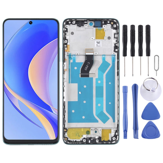 Original LCD Screen For Huawei Nova Y90 / Enjoy 50 Pro Digitizer Full Assembly with Frame(Green) - LCD Screen by buy2fix | Online Shopping UK | buy2fix