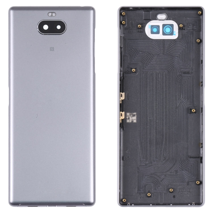 For Sony Xperia 10 Original Battery Back Cover(Silver) by buy2fix