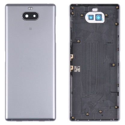 For Sony Xperia 10 Original Battery Back Cover(Silver) by buy2fix
