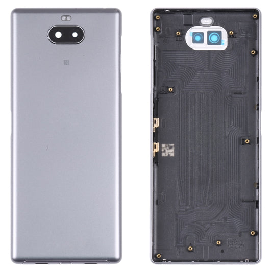 For Sony Xperia 10 Original Battery Back Cover(Silver) by buy2fix