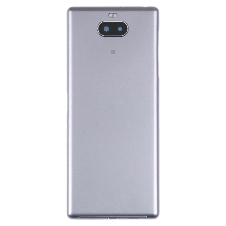 For Sony Xperia 10 Original Battery Back Cover(Silver) by buy2fix