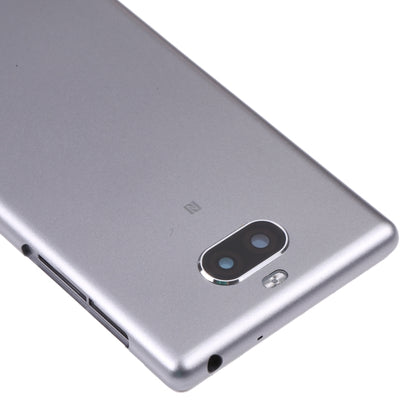 For Sony Xperia 10 Original Battery Back Cover(Silver) by buy2fix