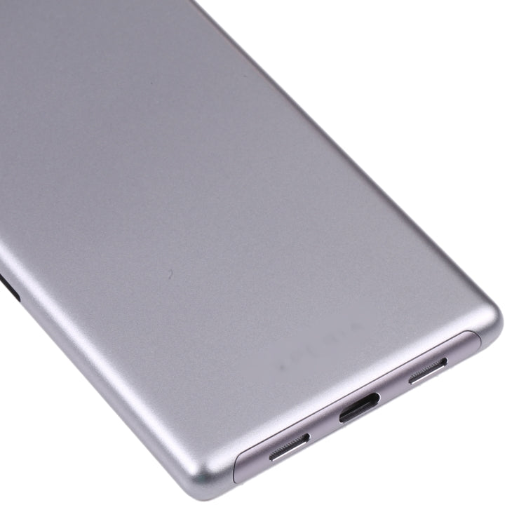For Sony Xperia 10 Original Battery Back Cover(Silver) by buy2fix